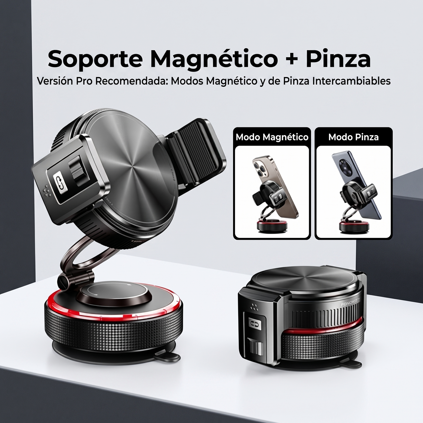 Soporte Magnético 360° para Móvil – FONOKIT™
