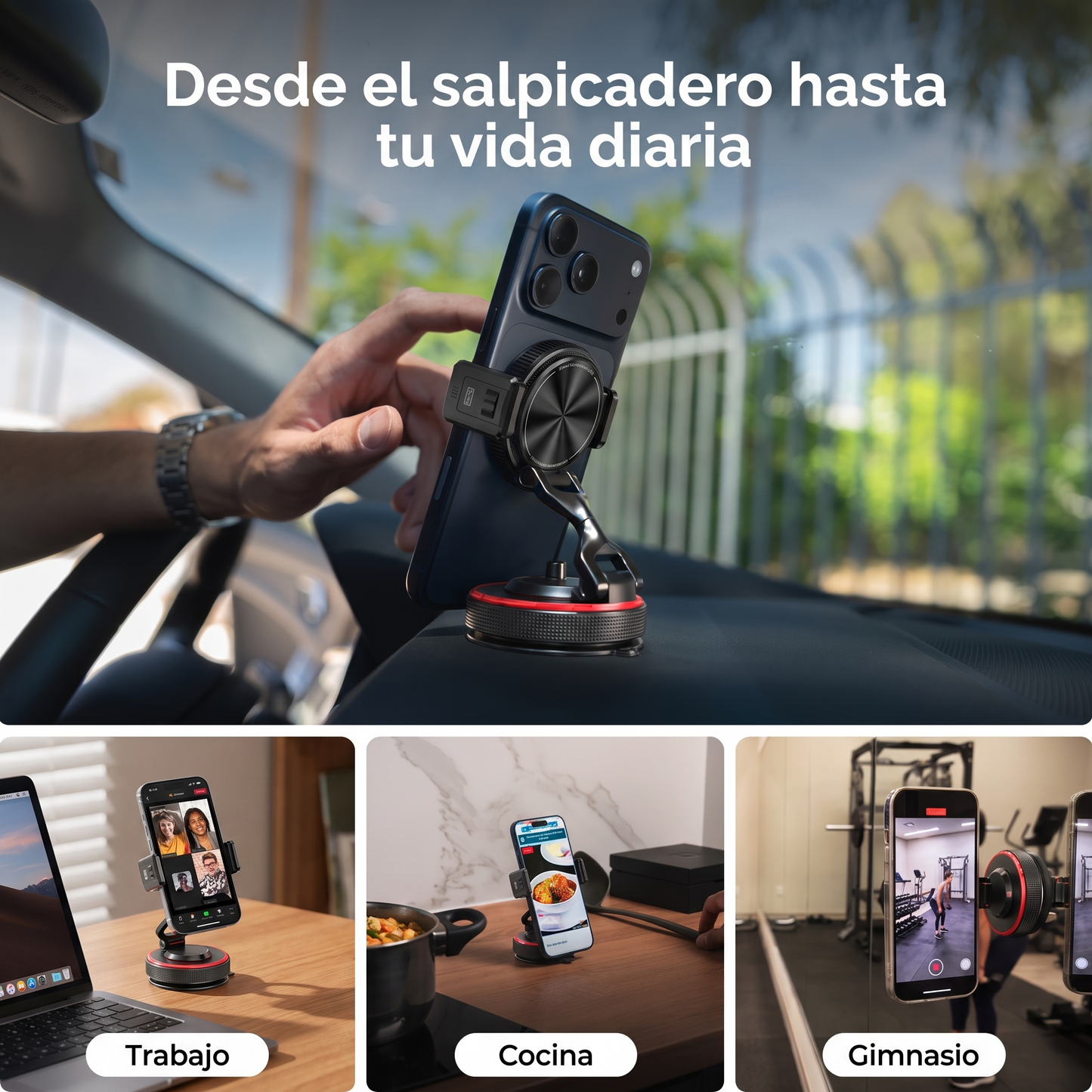 Soporte Magnético 360° para Móvil – FONOKIT™